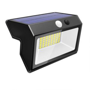 applique solaire 48 led noire